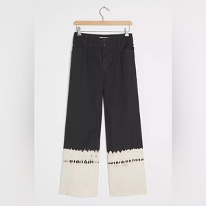 Anthropologie Fatima Dip-Dyed Wide-Leg Pants